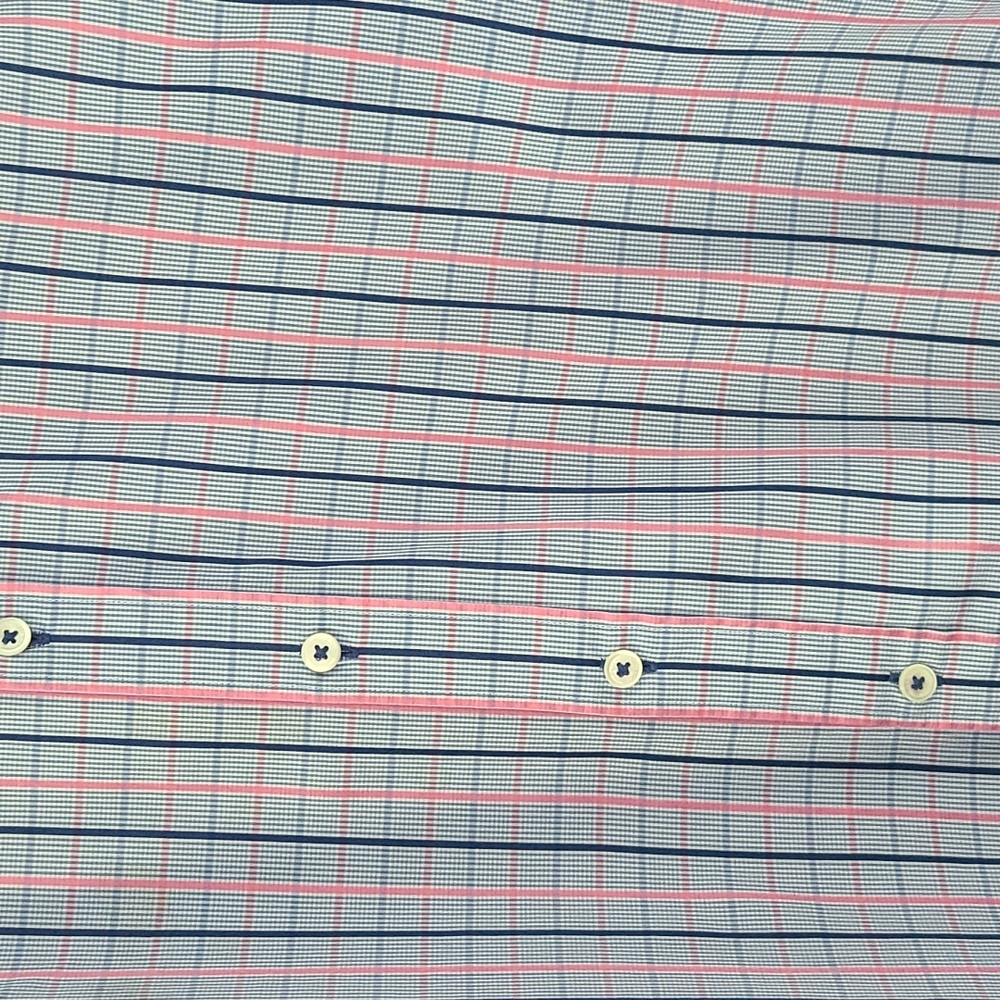 Bugatchi plaid button-down shirt